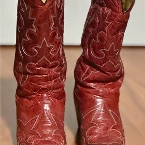 Corral Red Heeled Western Boots